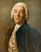 Portrait of Francesco Bartolomeo Rastrelli Pietro Antonio Rotari